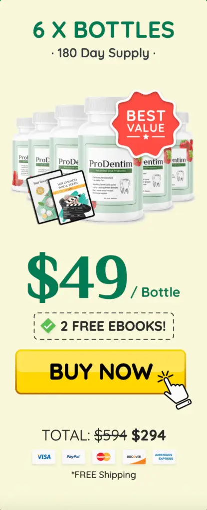 Prodentim Dental Supplement